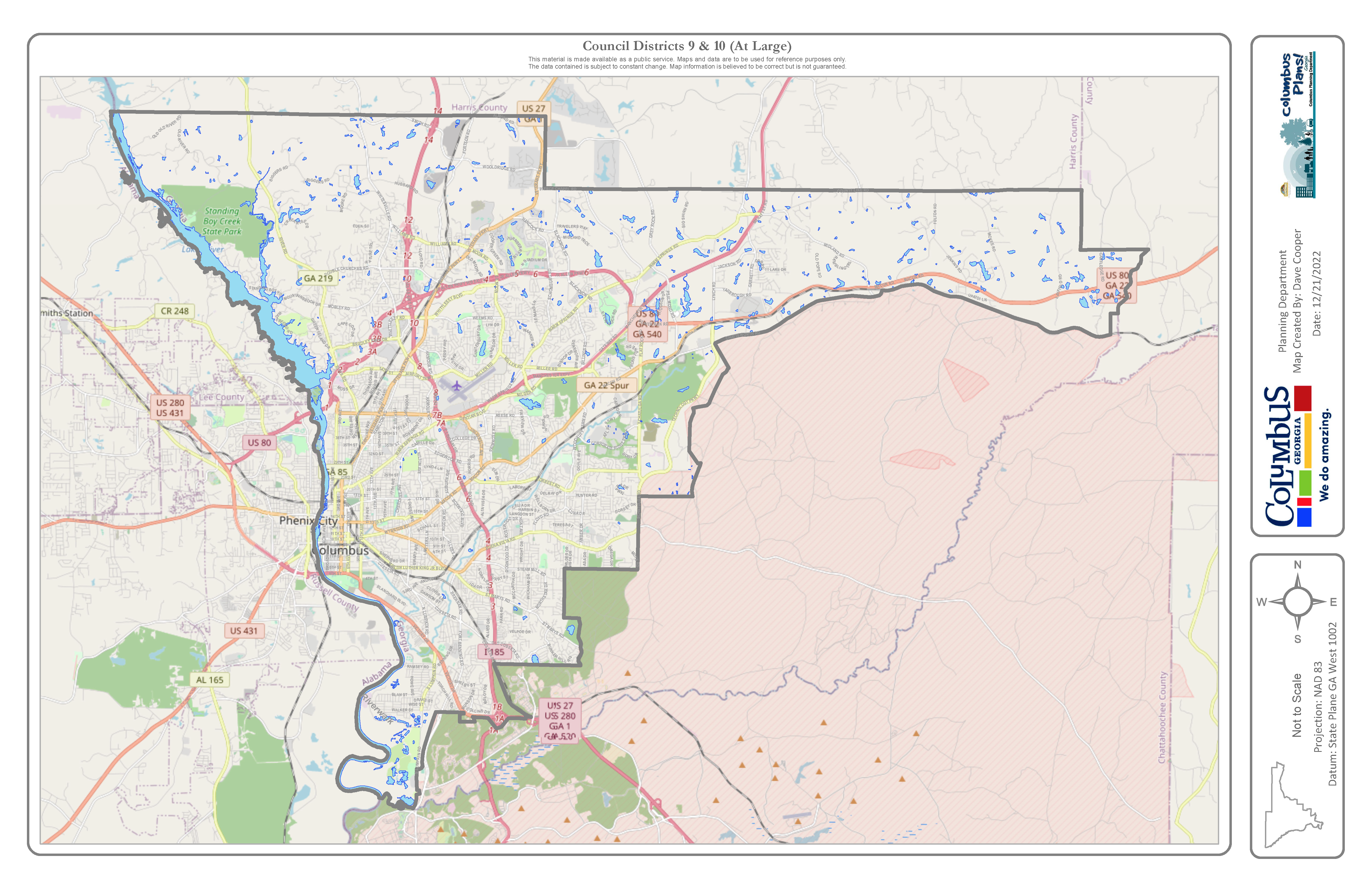 District 10 Map